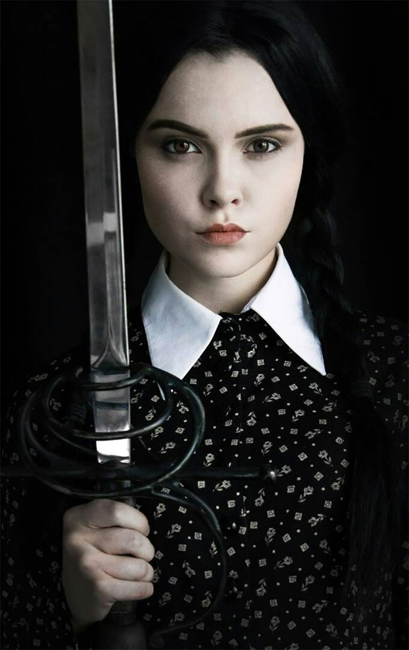 Illustration for article titled It's Wednesday Addams
